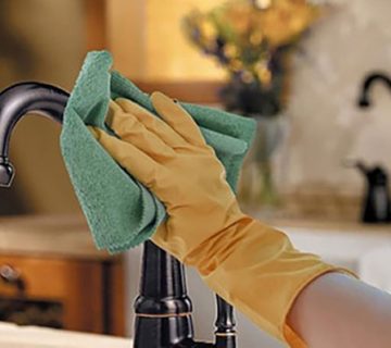 تمیز کردن شیرآلات