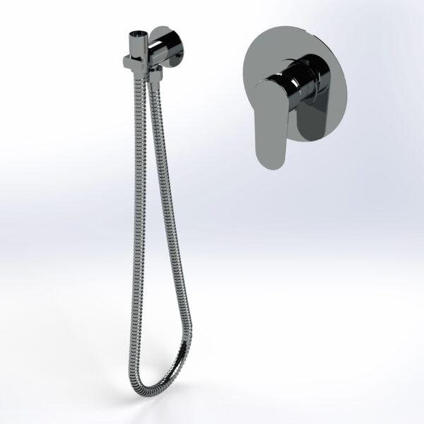 شیر توالت توکار دو تکه مدل 305