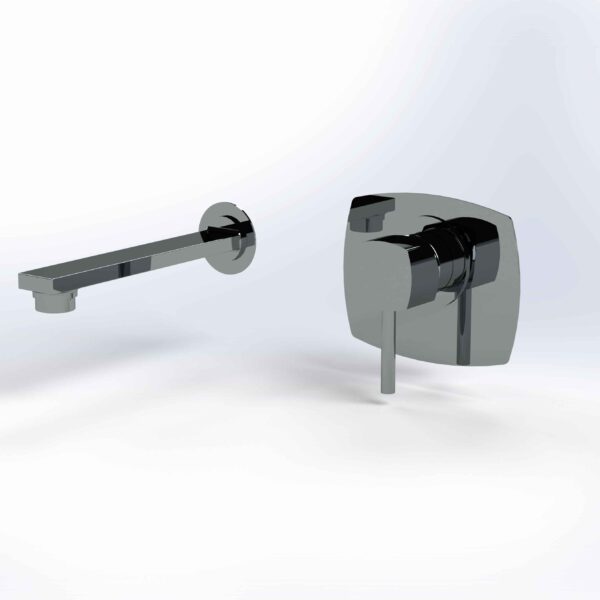 شیر روشوی توکار دو تکه مدل 325