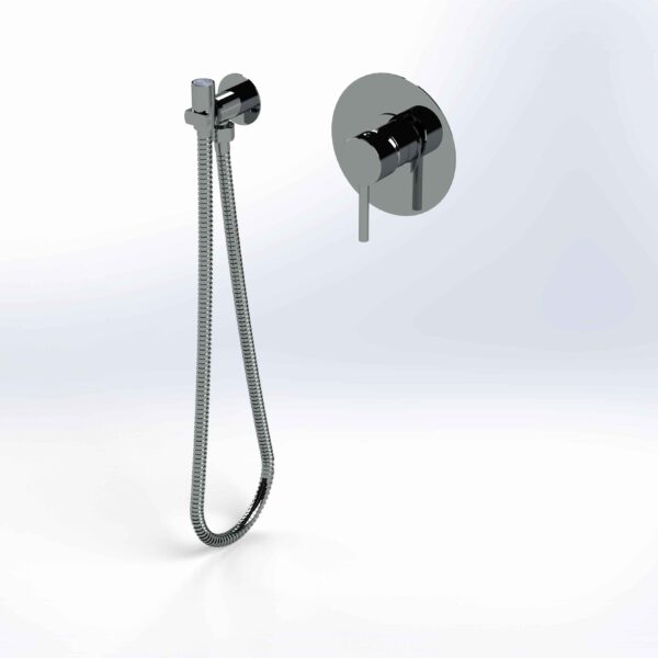 شیر توالت دو تکه توکار مدل 340