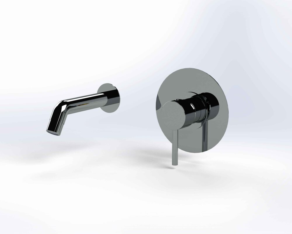 شیر روشویی توکار دو تکه مدل  340