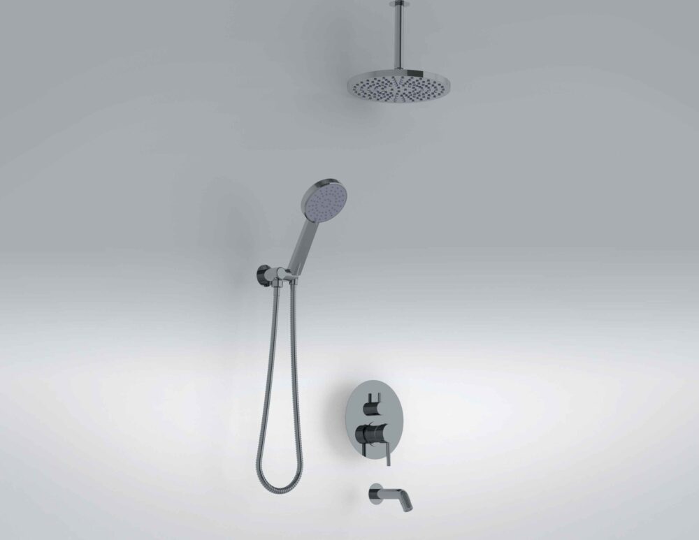 دوش توکار دایورتوردار مدل 340