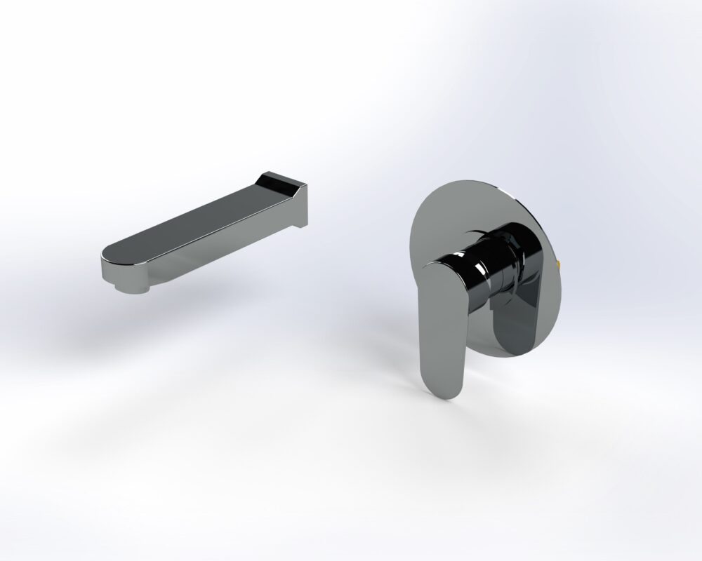 شیر روشویی  توکار دو تکه مدل ۳۰۵