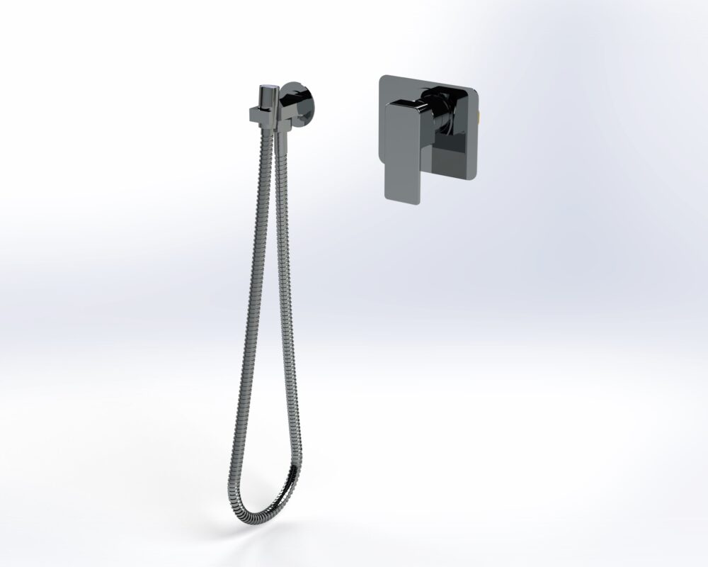 شیرتوالت توکار دوتکه مدل ۳۴۵