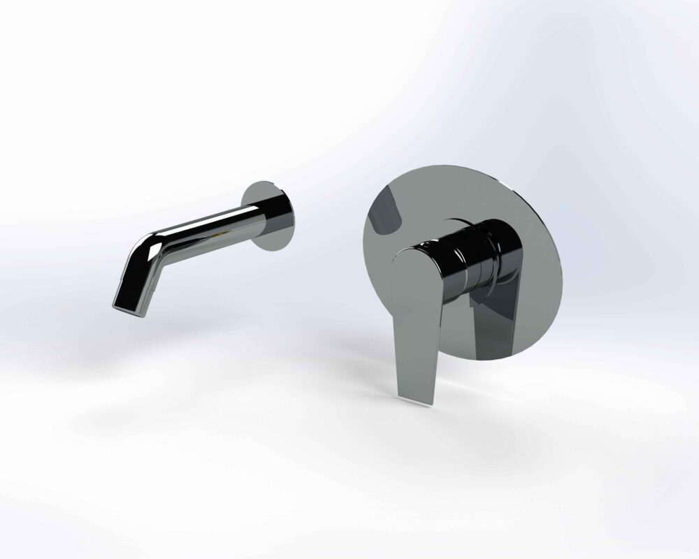 شیر روشویی توکار دو تکه مدل  306