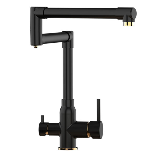 شیر ظرفشویی دوکاره مفصلی 340