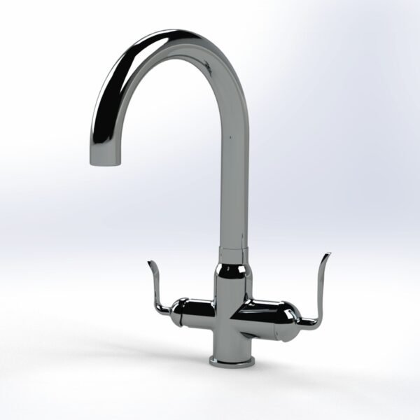 شیر ظرفشویی دو کاره مدل 304