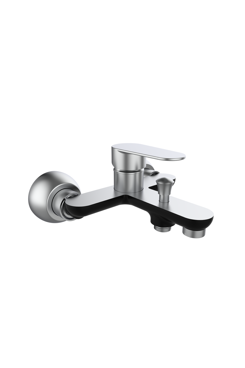 شیر حمام مدل 330 1 شیر-حمام-لوکس-مدل-330-طاهاشیر-دو-رنگ-کروم-مشکی-مات
