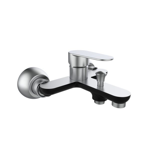 شیر-حمام-لوکس-مدل-330-طاهاشیر-دو-رنگ-کروم-مشکی-مات